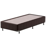 Base Box para Colchão Solteiro Probel Nevada 26x88x188 cm - Marrom