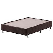 Base Box para Colchão Casal Probel Nevada 26x138x188 cm - Marrom