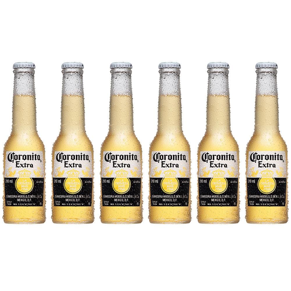 Cerveja corona extra long neck 330ml pack 24 unidades Desconto e