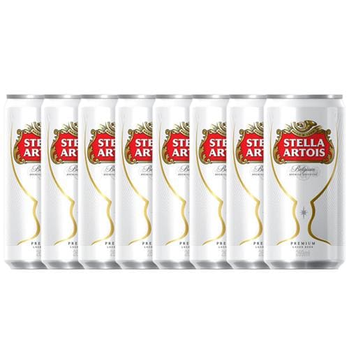 Cerveja Stella Artois Lata 269ml Pack - 8 unidades