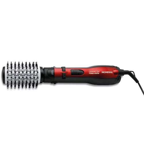 Escova Rotativa Mondial Ceramic Íon Turbo ER-09 - Vermelho é boa?