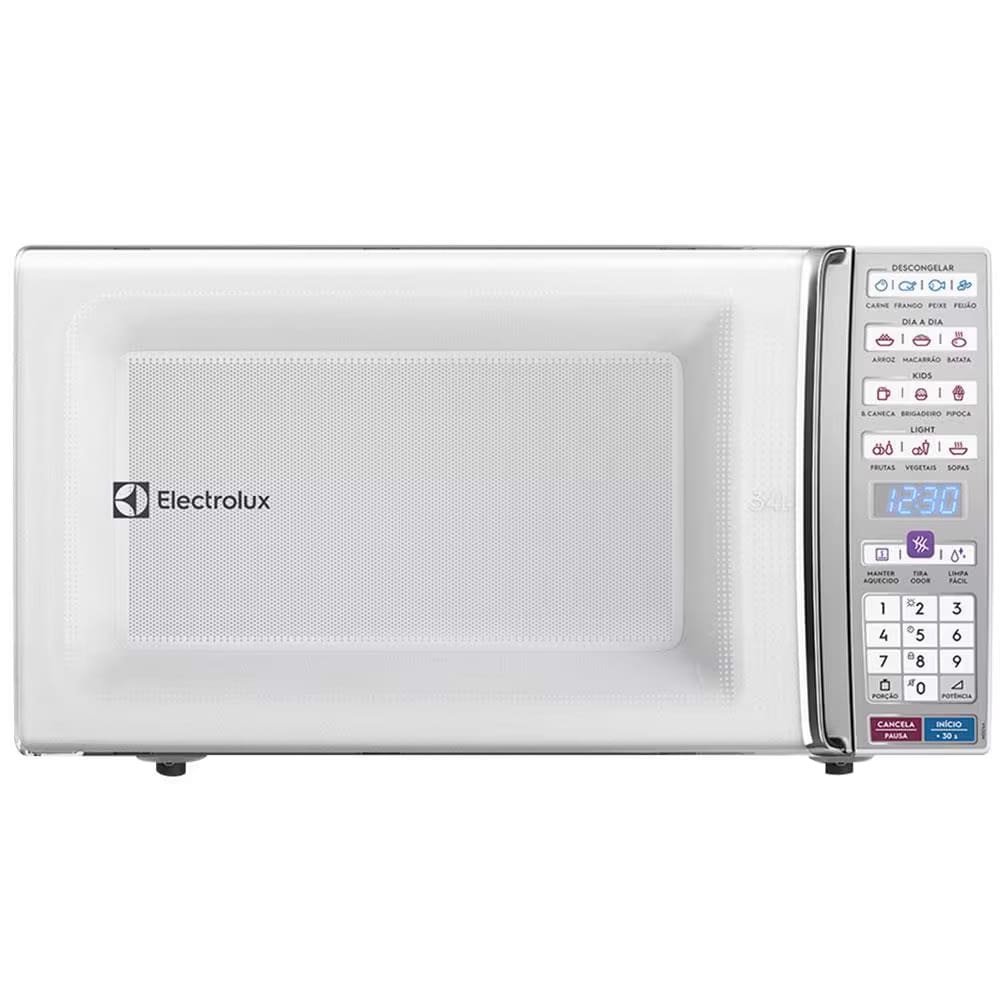 Micro-ondas Electrolux MEO44 com Função Tira Odor Branco - 34L