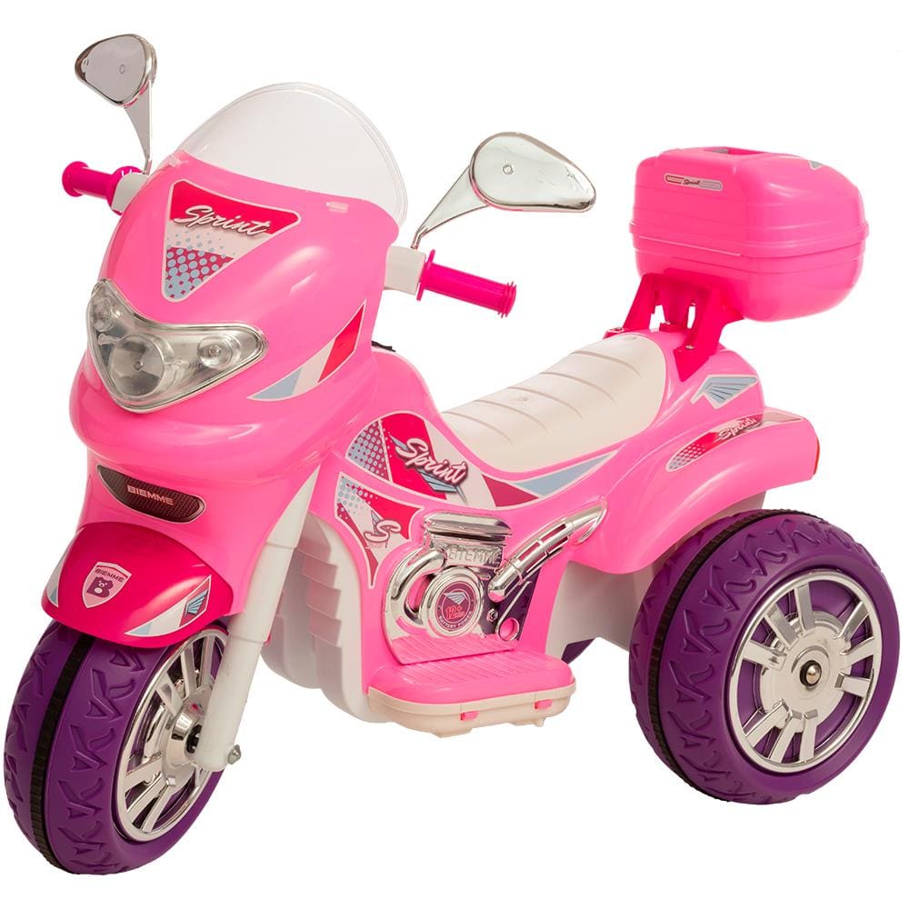 Triciclo Elétrico Sprint Turbo 673 Biemme - Pink