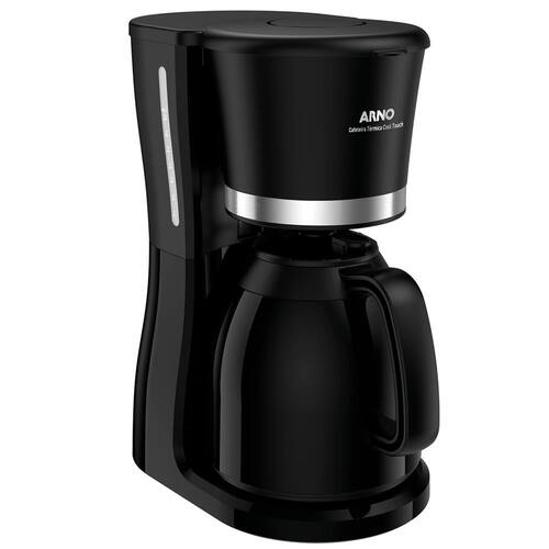 Cafeteira Elétrica Arno Cool Touch CFCT 25 Xícaras - Preta Menor preço em Cafeteira Elétrica Arno Cool Touch CFCT 25 Xícaras - Preta