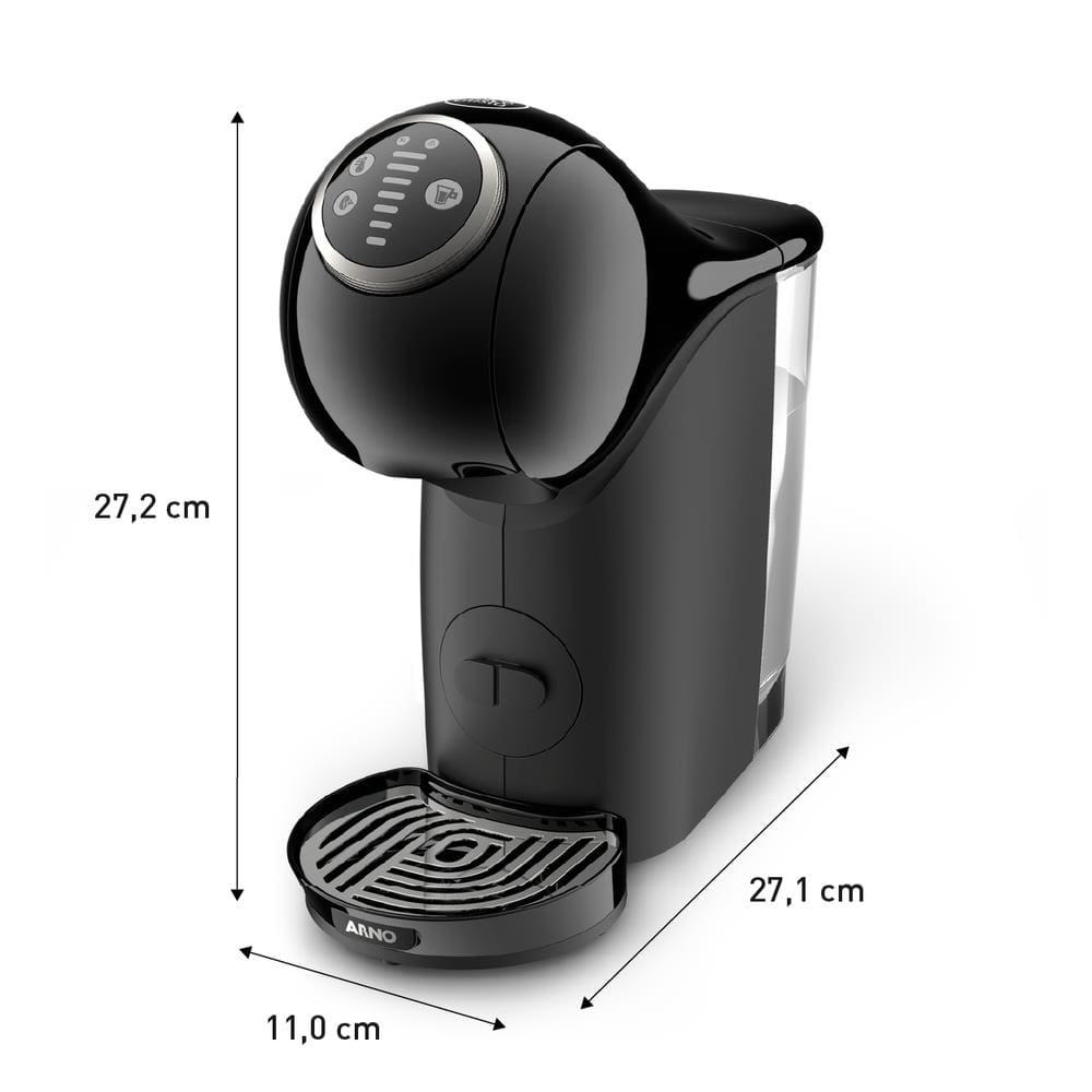 Cafeteira Expresso Arno Dolce Gusto Genio S Plus DGS2 - Preta