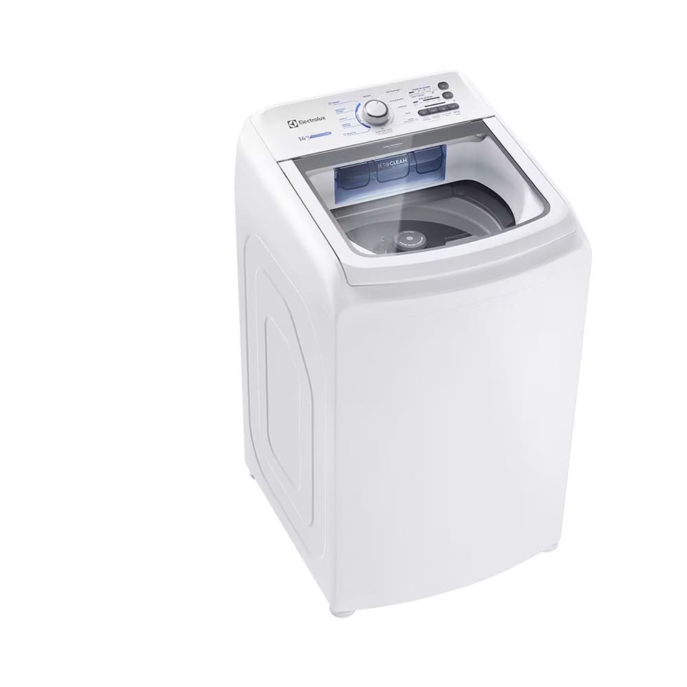 Lavadora de Roupas Electrolux LED14 Automática Essential Care com Cesto Inox, Jet&Clean e Ultra Filter 14kg - Branca - 220V