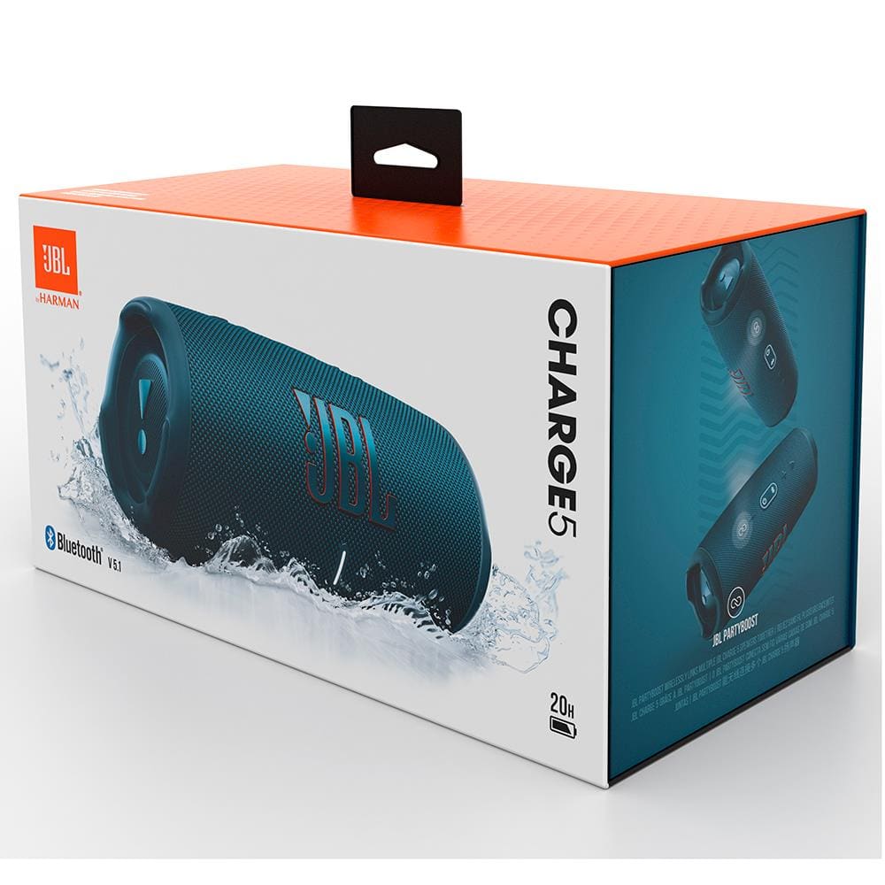 Caixa de Som Portátil JBL Charge5 com Função | Extra