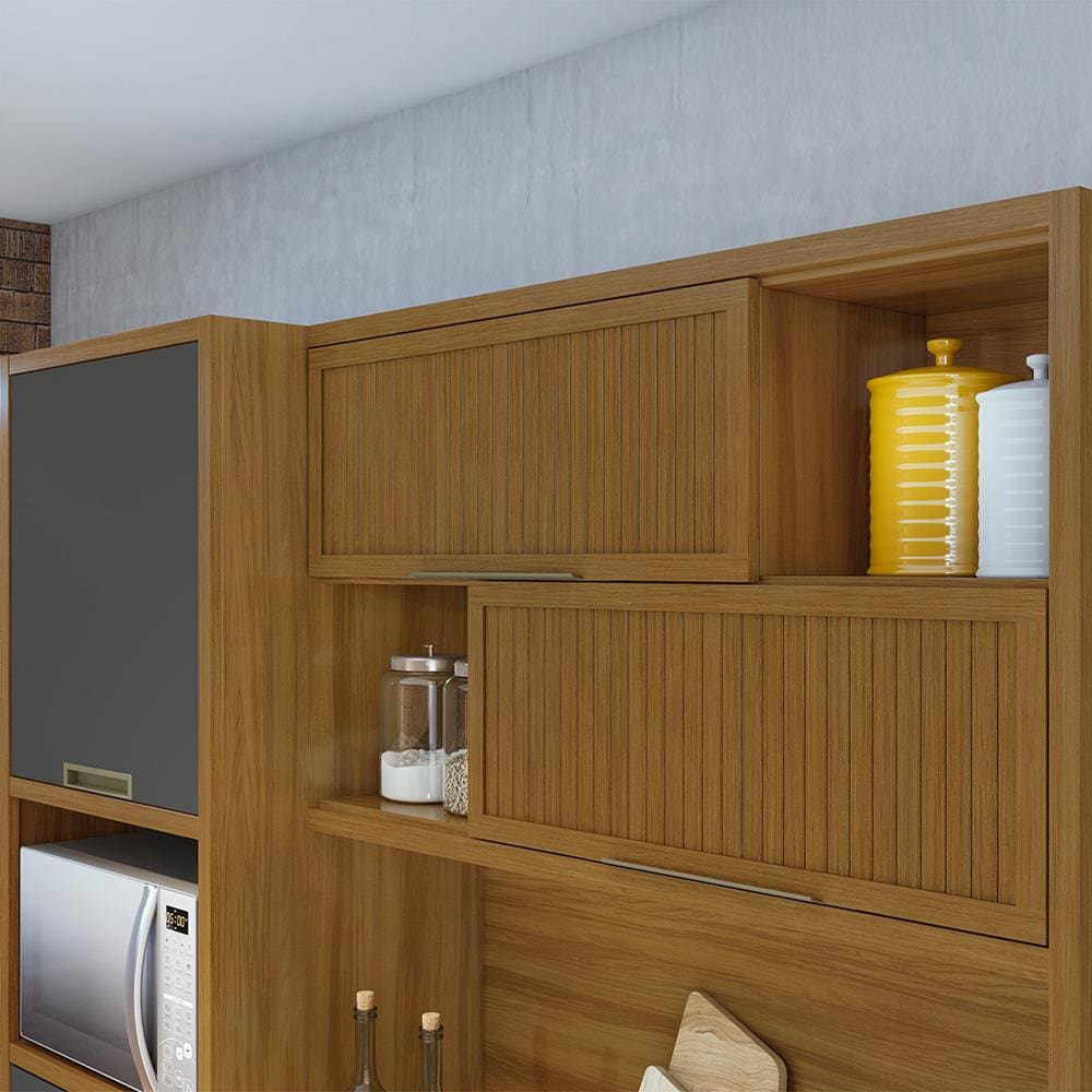 Cozinha Compacta em MDF Loft Nesher | Extra
