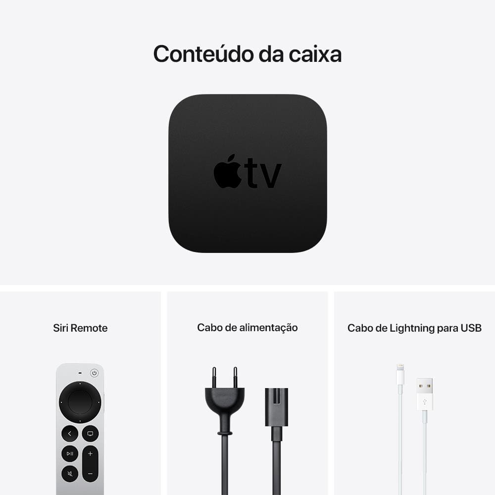 Apple TV 4K de 64GB - 2º geração | Extra
