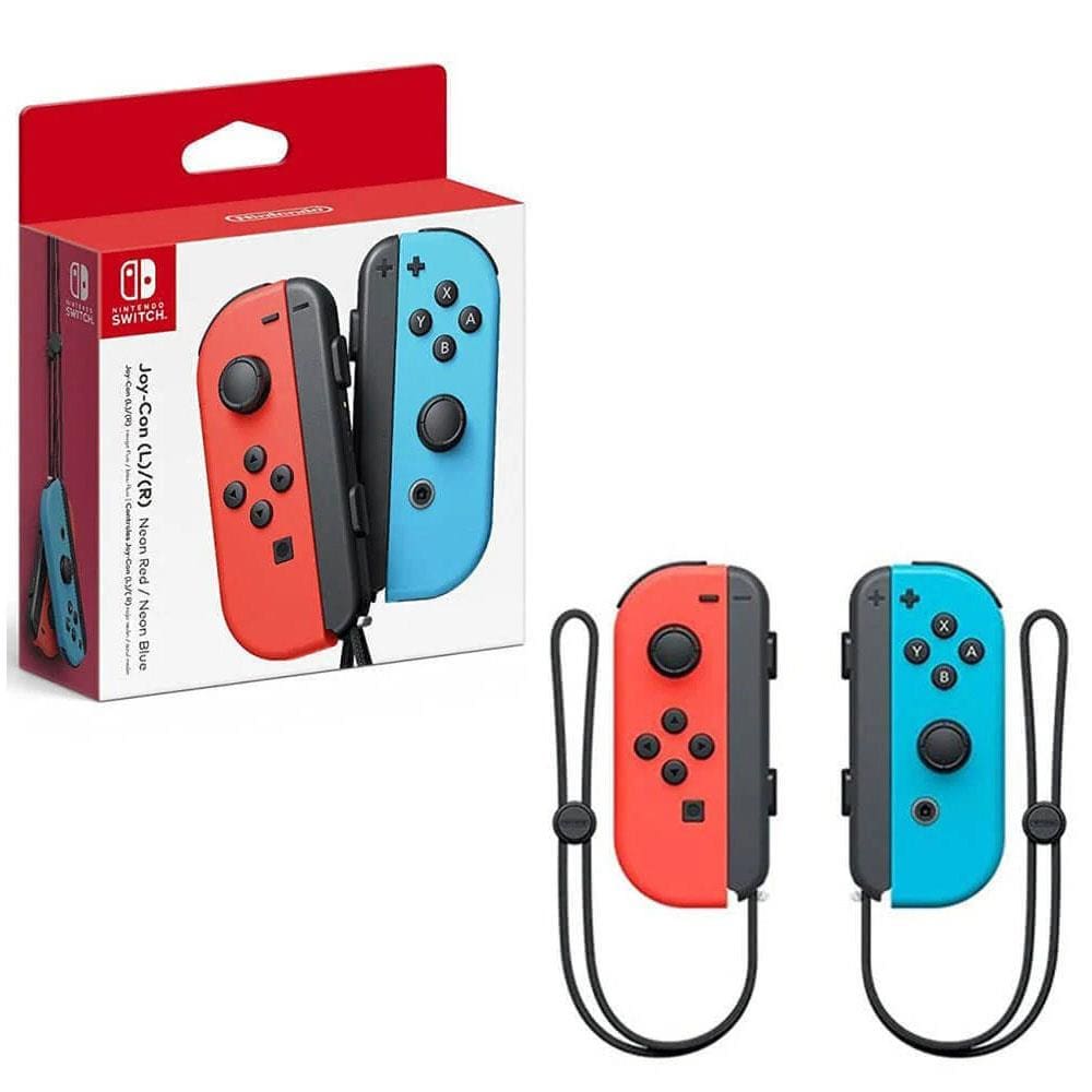 Nintendo Switch OLED 64GB - Azul e vermelho neon