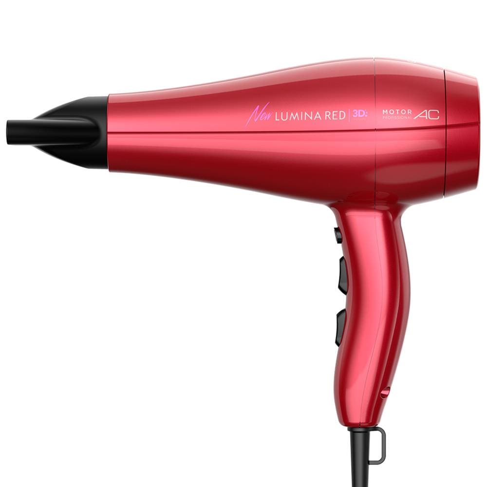 Secador de Cabelos GA.MA Italy New Lumina Red 3D Motor AC Profissional Vermelho 2200W