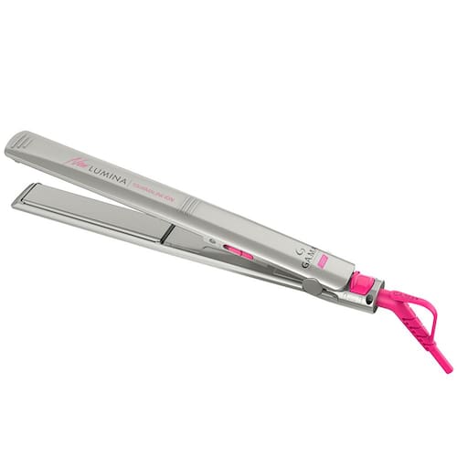 Chapinha | Prancha GA.Ma Italy New Lumina Tourmaline Ion 220°C com Cabo Giratório Bege/Rosa Neon - Bivolt é boa?