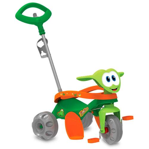 Triciclo Velotrol Motoca Infantil Empurrador Velocípede Dino