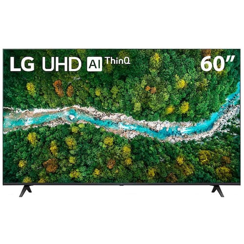 Smart TV 60" LG 4K UHD 60UP7750 WiFi, Bluetooth, HDR, Inteligência Artificial ThinQ, Google, Alexa e Smart Magic - 2021 é ruim? Smart TV 60" LG 4K UHD 60UP7750 WiFi, Bluetooth, HDR, Inteligência Artificial ThinQ, Google, Alexa e Smart Magic - 2021 é boa?