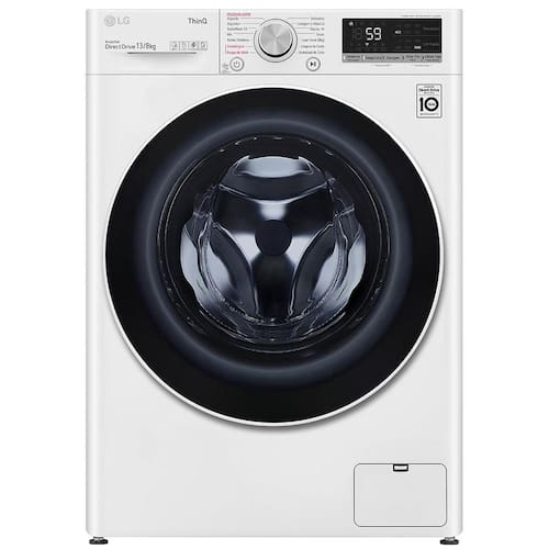 imagem-Lava e Seca LG Smart VC4 CV5013WC4 Branca com Inteligência Artificial AIDD - 13/8 Kg - 220v