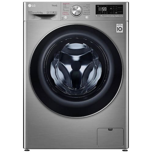 imagem-Lava e Seca LG Smart VC4 CV5013EC4 Aço Escovado com Inteligência Artificial AIDD - 13/8 kg - 220v