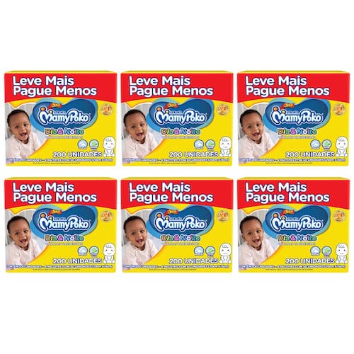 Toalhas Umedecidas Mamypoko Dia e Noite - 6 Pacotes com 200 Toalhas Cada Menor preço em Toalhas Umedecidas Mamypoko Dia e Noite - 6 Pacotes com 200 Toalhas Cada