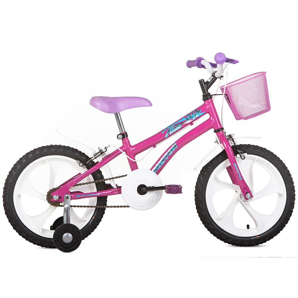 Bicicleta Caloi Barbie Infantil - Aro 16 - Pink