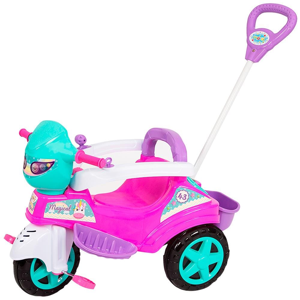 Triciclo Baby City Maral Menina 3150 – Rosa