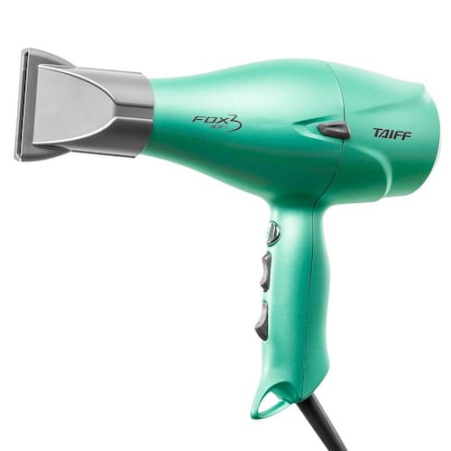 Secador de Cabelos Taiff Fox Ion 3 Motor AC Profissional 2200W - Verde é boa?