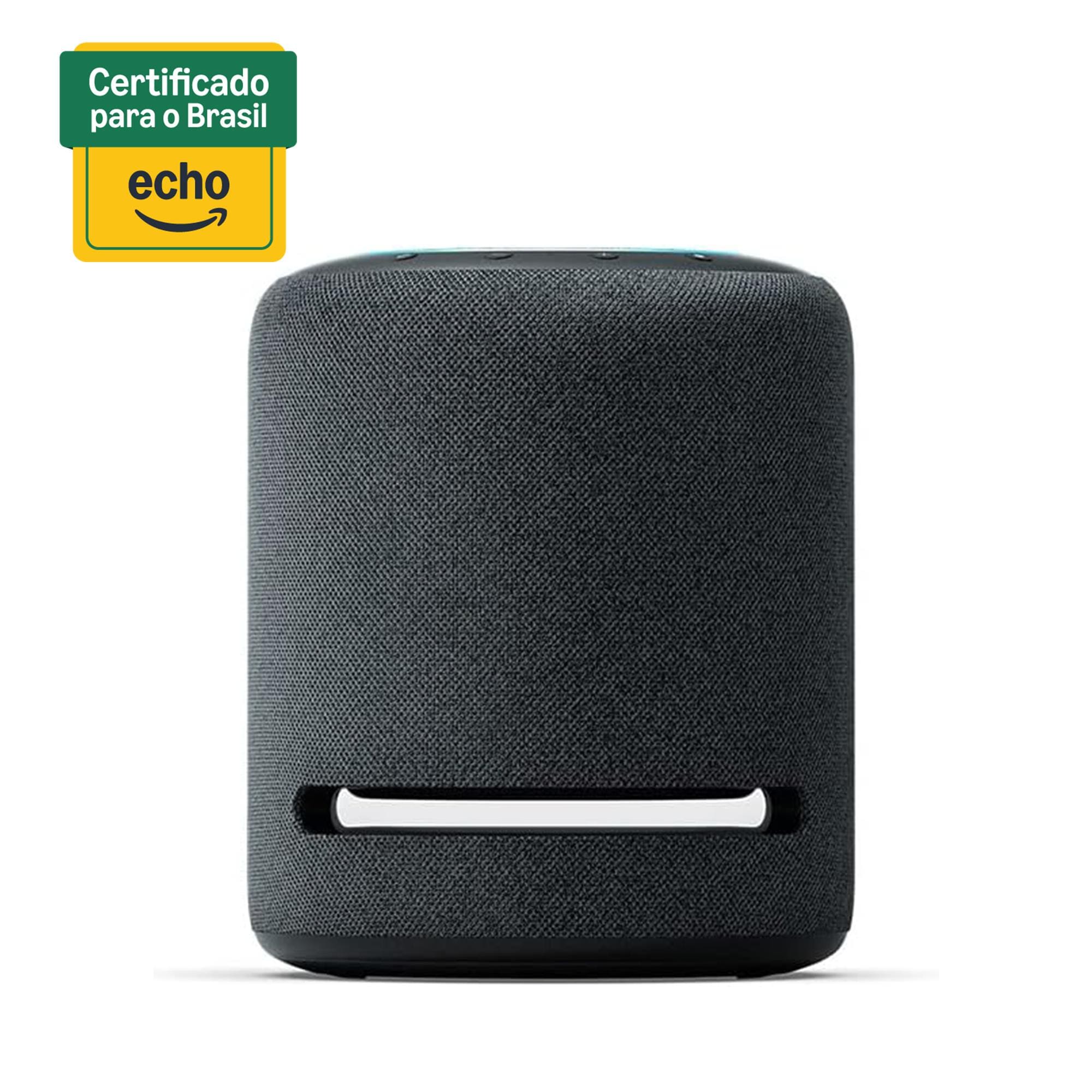 Smart Speaker Amazon Echo Studio com Alexa e Áudio de Alta Fidelidade - Preto