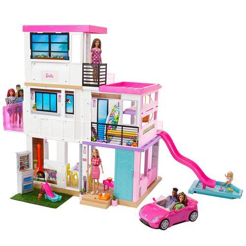 Casa dos Sonhos da Barbie com Acessorios - 75cm - Mattel