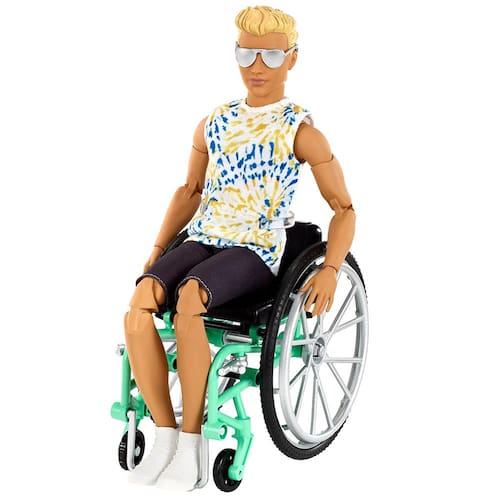 Boneco Ken Fashionista Mattel - Cadeira de Rodas Menor preço em Boneco Ken Fashionista Mattel - Cadeira de Rodas
