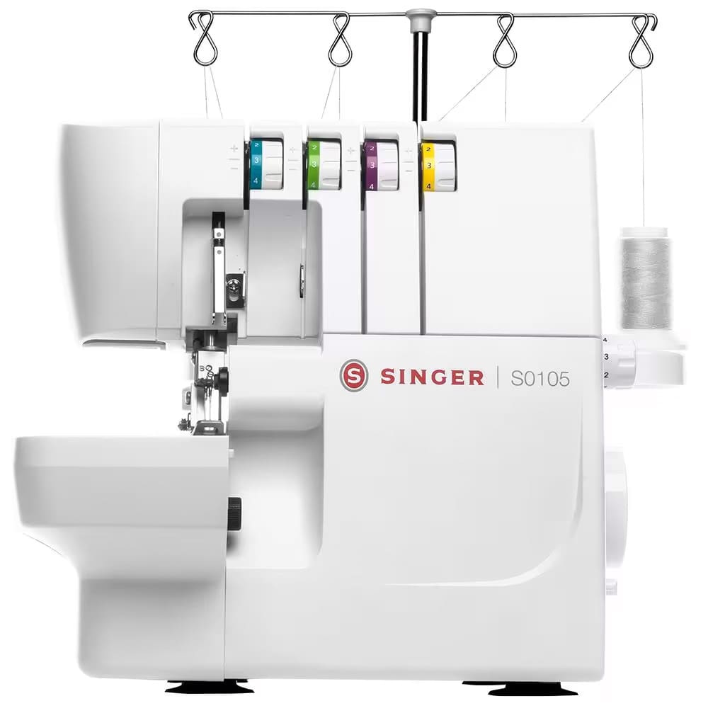 Máquina de Costura Overloque Singer 6 Pontos S0105 - Branca