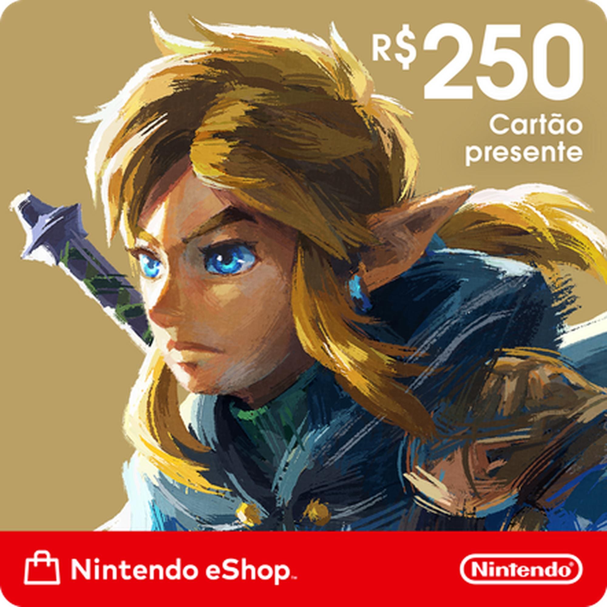 Gift Card Digital Nintendo - R$ 250