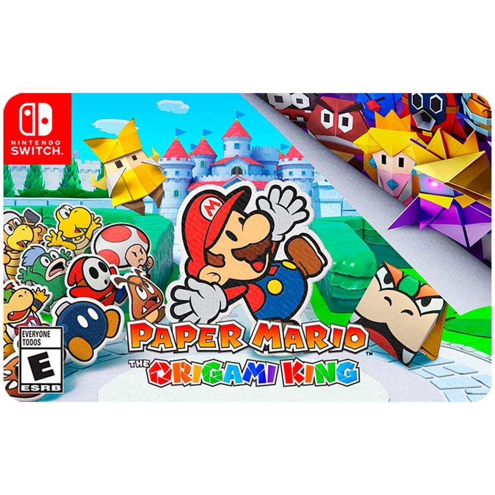 Gift Card Digital Paper Mario para Nintendo Switch