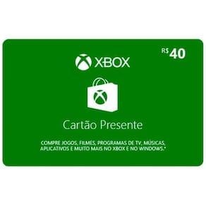 Cartão Presente Roblox R$ 40 Reais