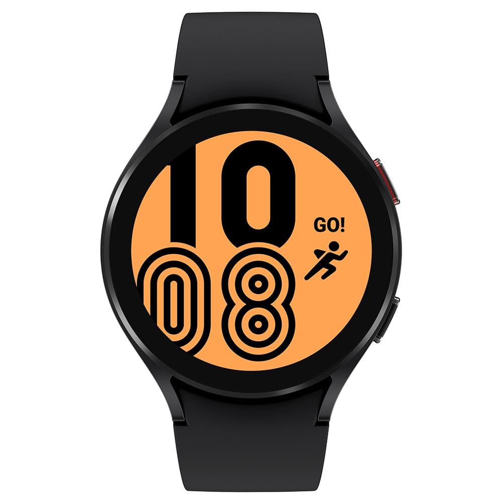 Smartwatch Samsung Galaxy Watch4 BT 44mm Preto Tela Super AMOLED de 1.4", Bluetooth, Wi-Fi, GPS, NFC e Sensor de Frequência Cardíaca Óptica