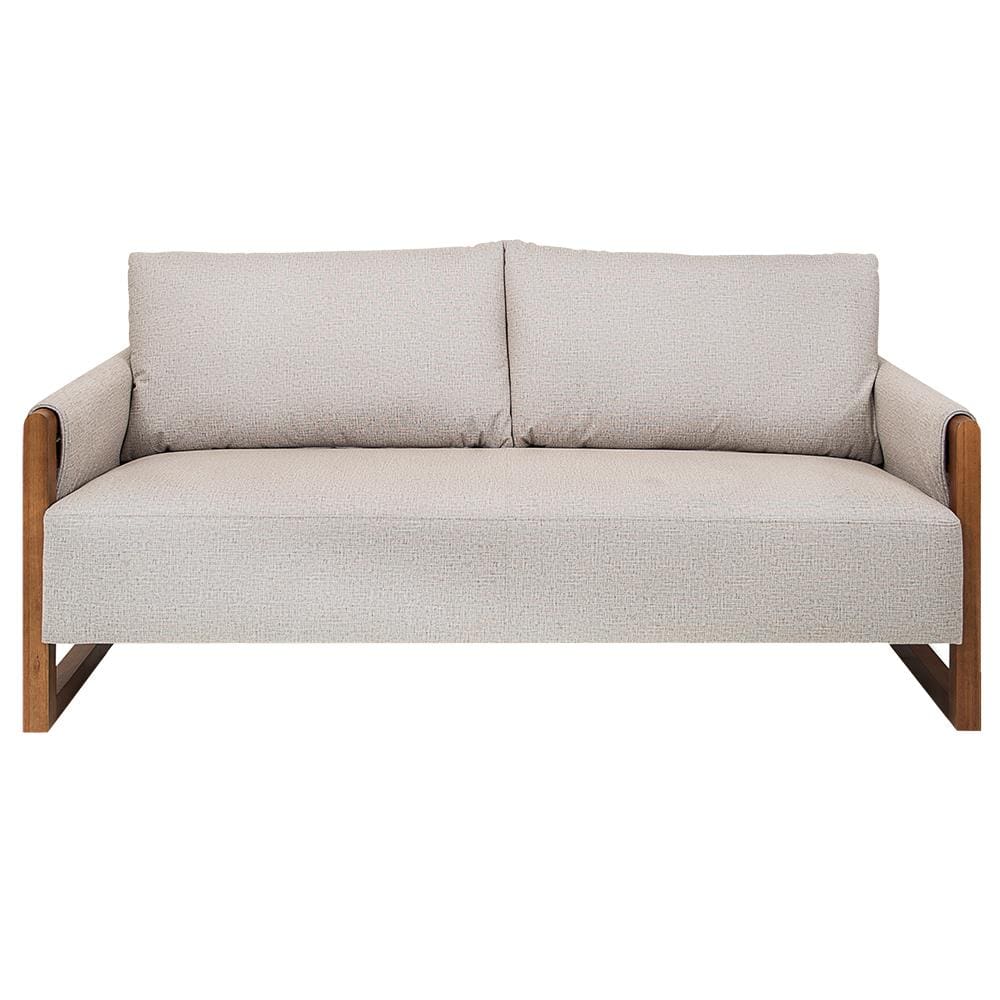 Sofá 3 Lugares Herval Polônia 191cm de Largura