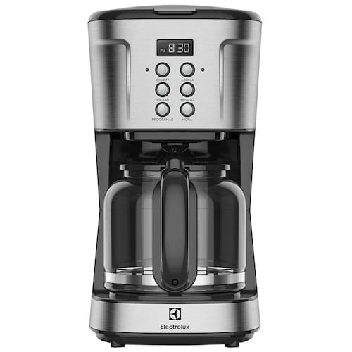imagem-Cafeteira Elétrica Digital Electrolux Experience ECM30 38 Xícaras - Aço Escovado - 220v