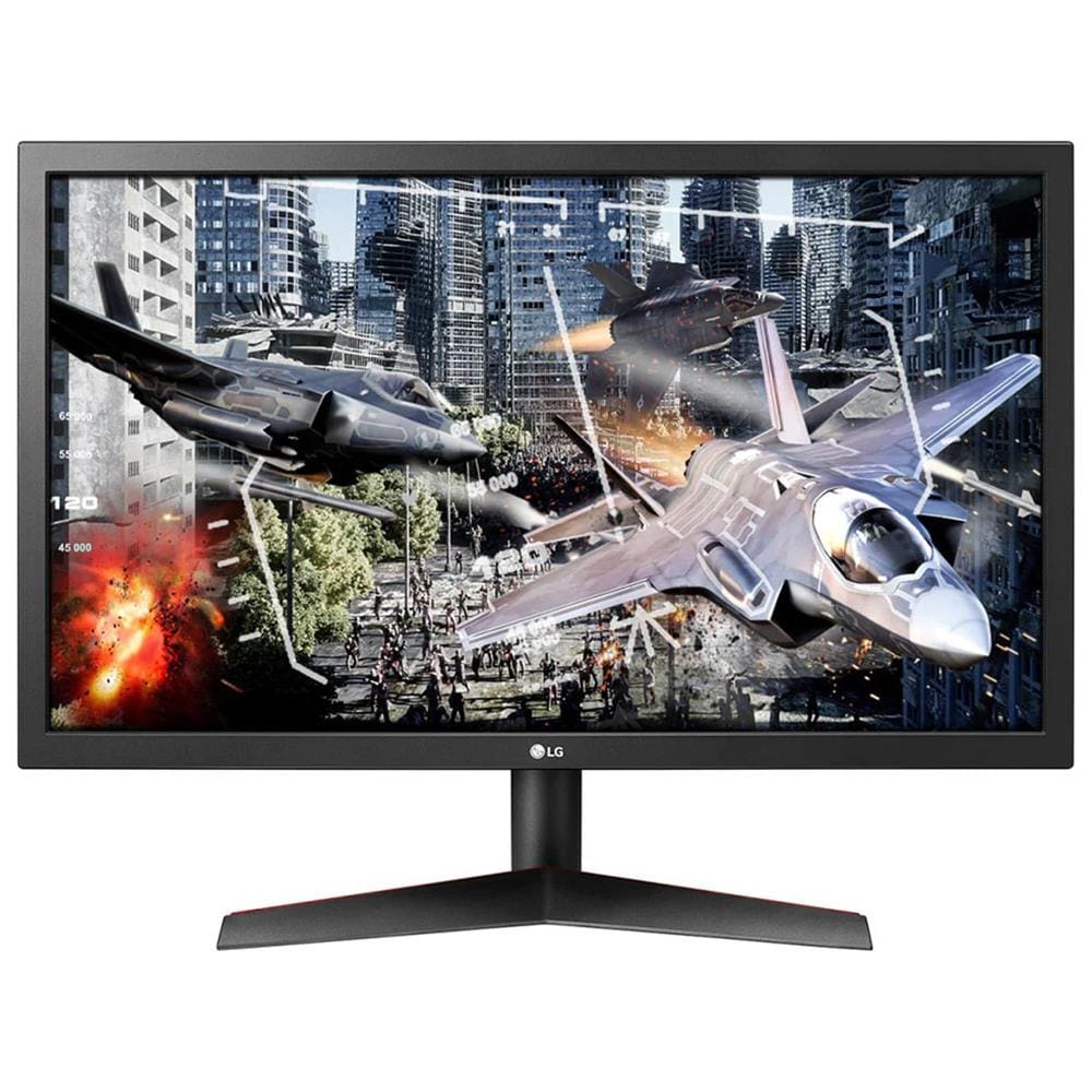 Monitor Gamer LED 24" LG Full HD Ultra Gear 24GL600F-B, Tempo de Resposta de 1ms, Taxa de Atualização de 144Hz e AMD Radeon FreeSync™