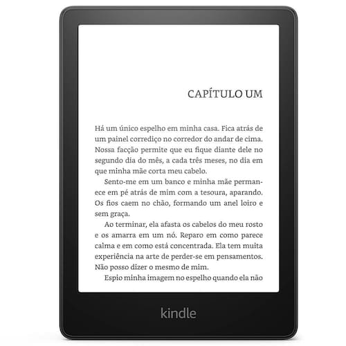 Kindle Paperwhite Preto com 8GB, Tela de 6,8”, Wi-Fi, Iluminação Embutida e À Prova D'água - 11ª Geração Menor preço em Kindle Paperwhite Preto com 8GB, Tela de 6,8”, Wi-Fi, Iluminação Embutida e À Prova D'água - 11ª Geração