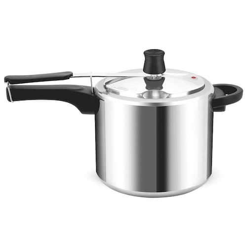 Panela de Pressão 7 L Rochedo Turbo com Fechamento Interno em Alumínio Polido e Cabo de Baquelite Menor preço em Panela de Pressão 7 L Rochedo Turbo com Fechamento Interno em Alumínio Polido e Cabo de Baquelite