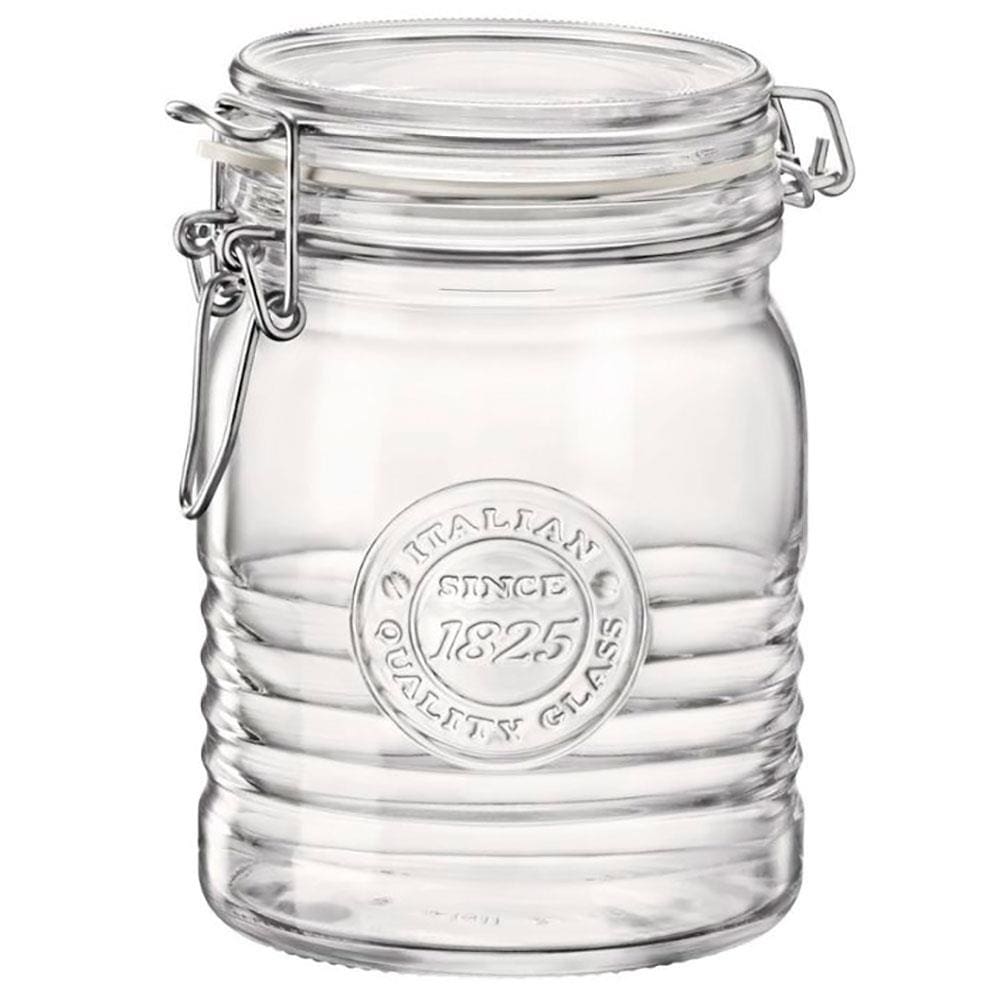 Pote Hermético Bormioli Rocco Officina 750 em Vidro – 890 ml