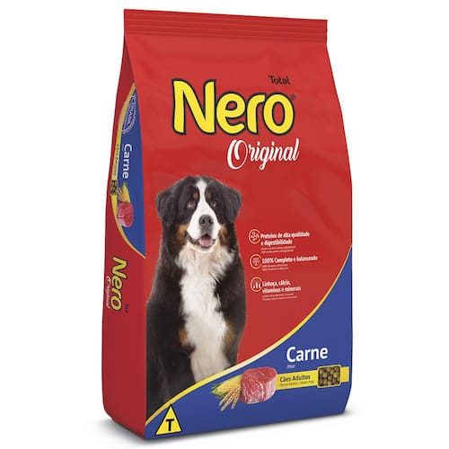 Ração Nero Original Cães Adultos Carne - 15kg Menor preço em Ração Nero Original Cães Adultos Carne - 15kg