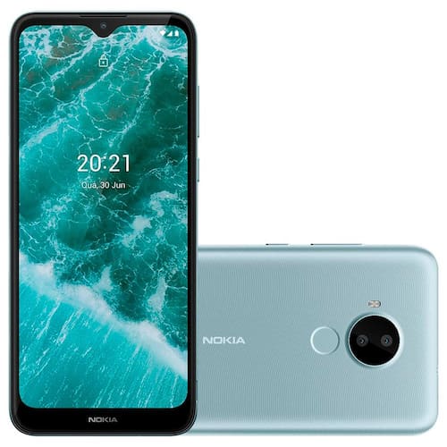 Smartphone Nokia C30 NK043 Branco 64GB, 4G, Tela 6,8”, Dual Chip, 2GB RAM e Câmera Traseira Dupla + Selfie 5.0MP é boa?