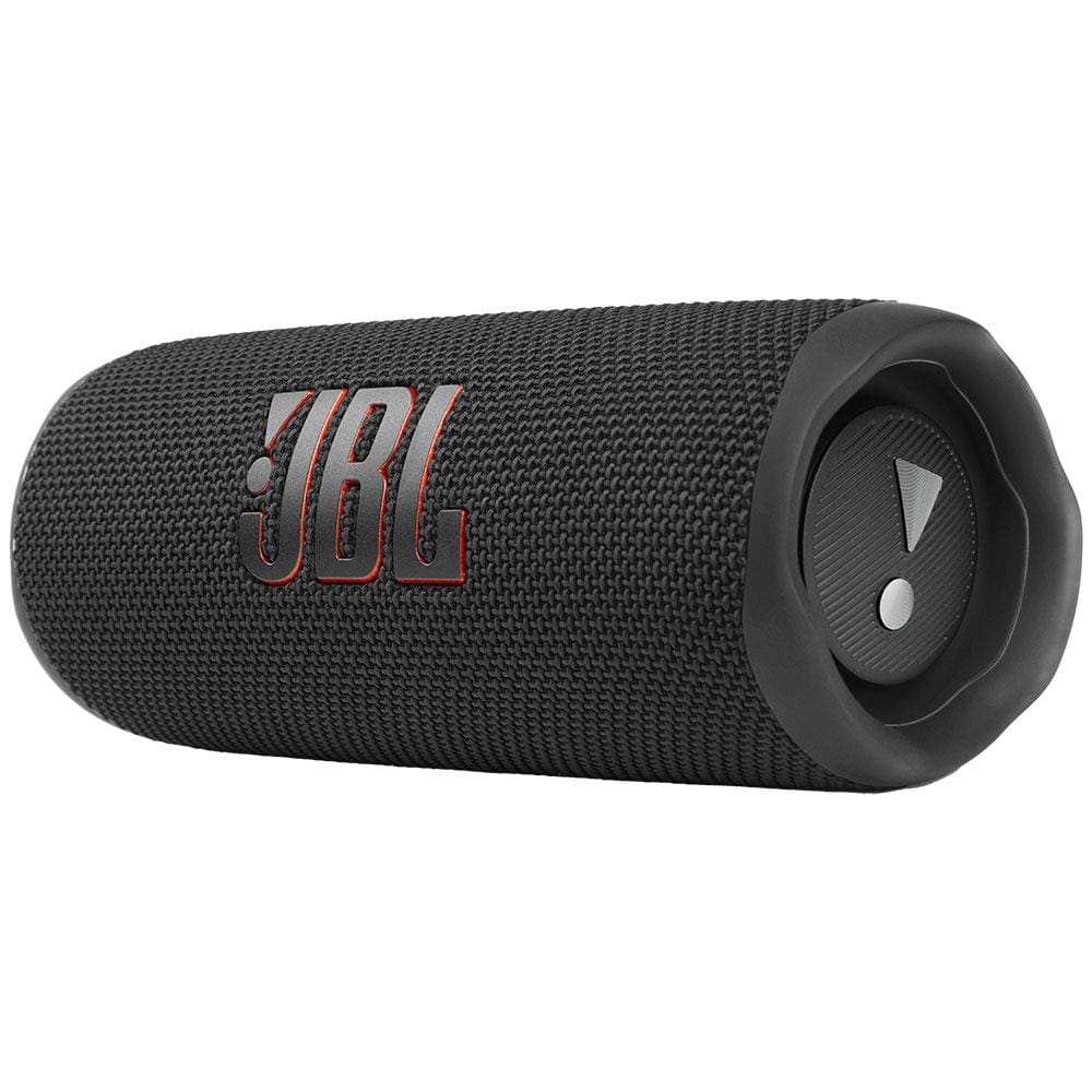 Caixa de Som Portátil JBL Flip 6 com Bluetooth e À Prova D'água – Preto