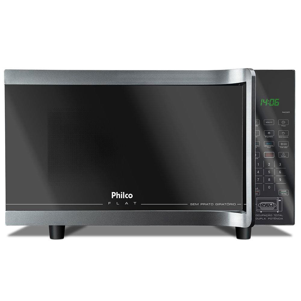 Micro-ondas Philco Flat PMO28TF Sem Prato Giratório - 28 L - 110V