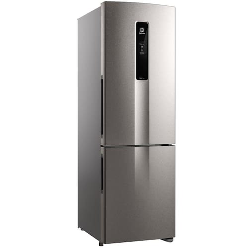 imagem-Geladeira Electrolux DB44S Bottom Frost Free com AutoSense e Gaveta HortiFruti 400 L – Inox - 110V