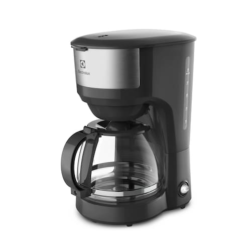 imagem-Cafeteira Elétrica Electrolux Efficient ECM20 30 Xícaras Aço Inox Escovado/Preto - 220V
