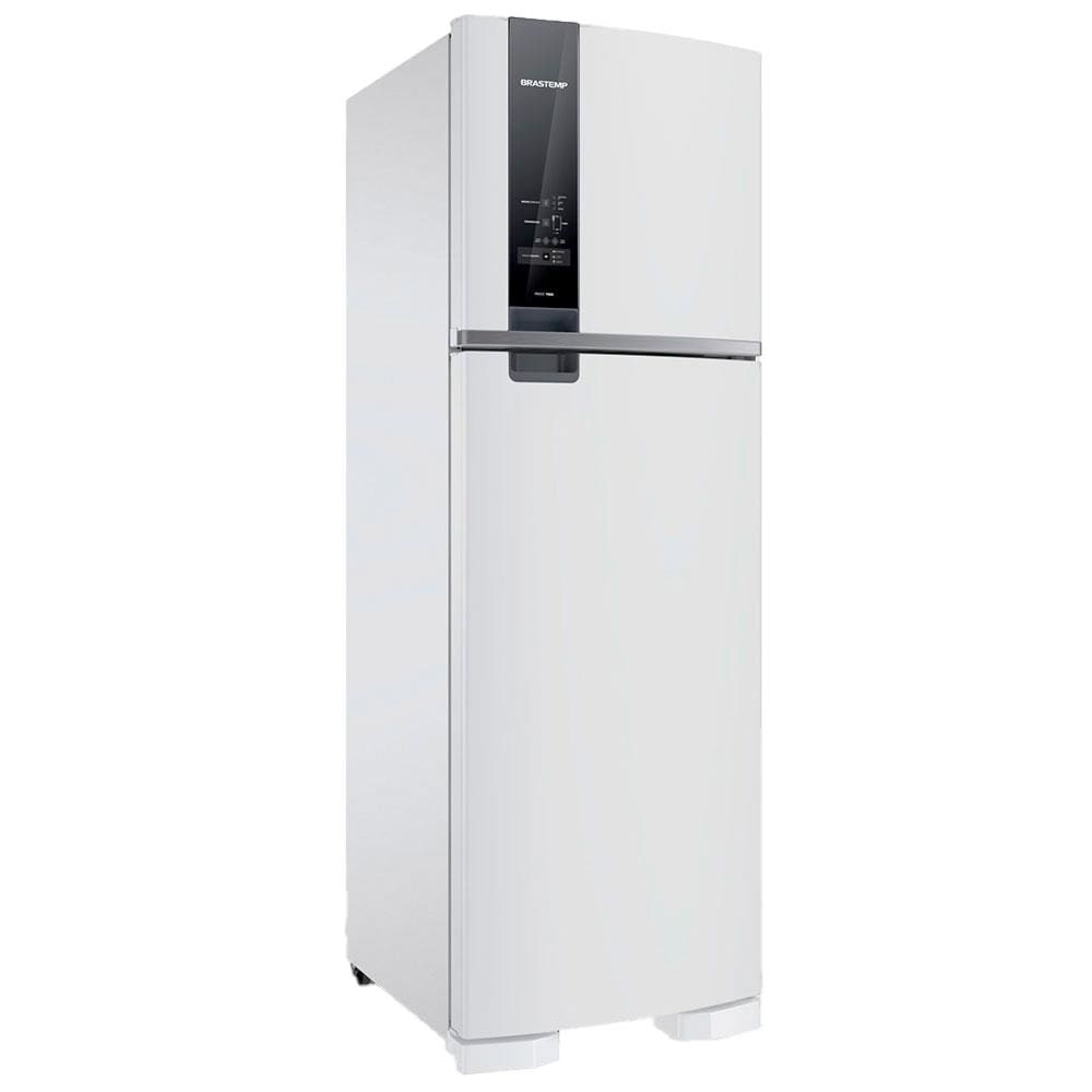 Geladeira Brastemp Duplex BRM54JB Frost Free com Painel Eletrônico, Freezer Control e Fresh Zone 400 L – Branca 