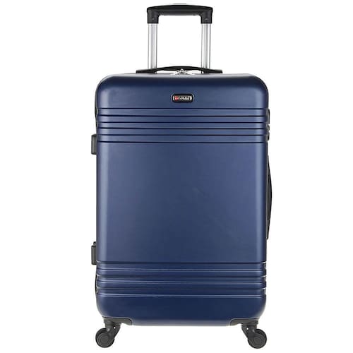 Mala de Viagem Grande Tonin Athena 2041 em ABS com 4 Rodas Giro 360°- Azul Menor preço em Mala de Viagem Grande Tonin Athena 2041 em ABS com 4 Rodas Giro 360°- Azul