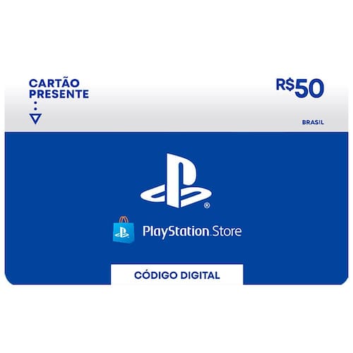 Cartão Pré Pago Steam - Gift card 50 BRL - LacerdaGames