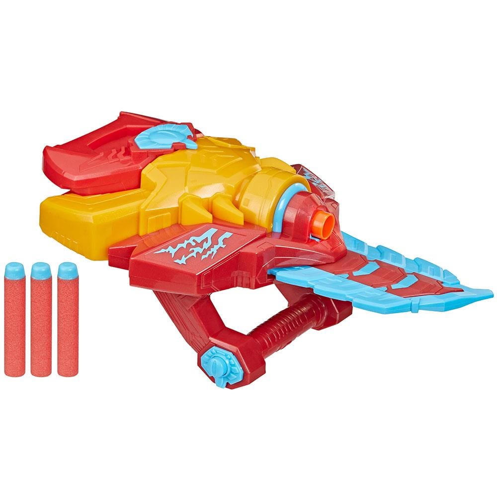 Lançador Nerf Assembler Gear Capitao America Hasbro E3355 em