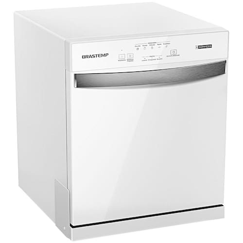 imagem-Lava-Louças Brastemp BLF08BB 8 Serviços com Painel Intuitivo - Branca - 110V