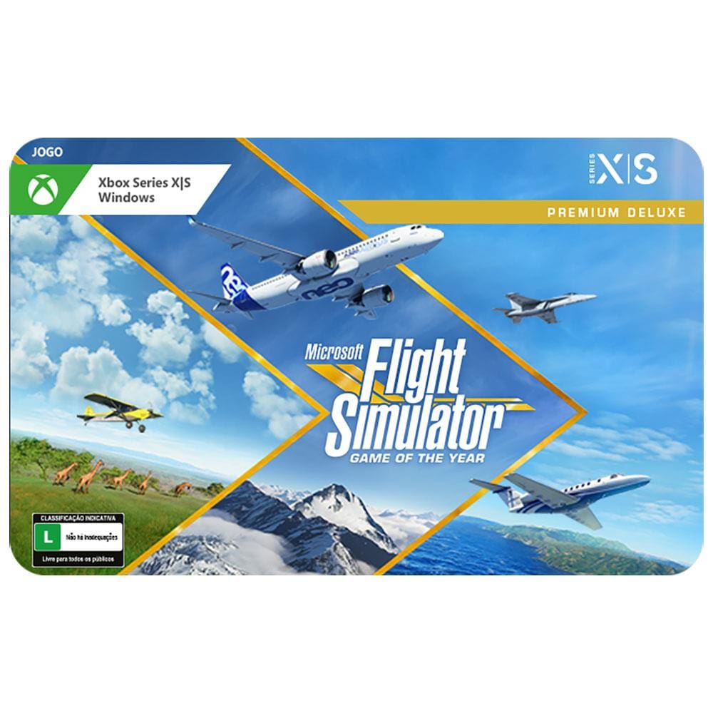 Gift Card Digital Xbox Flight Simulator: Premium Deluxe Edition